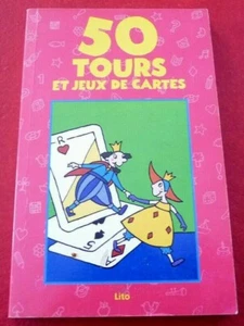 *Paperback French Book 50 Tours et Jeux de Cartes - Picture 1 of 2