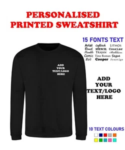Sudadera Personalizada Estampada Personalizada Para Hombre Ropa de Trabajo Texto Logo Evento Uniforme - Imagen 1 de 15