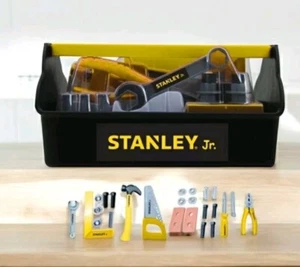 Stanley Jr Kid Role Play Toolbox Tool Set - Picture 1 of 2