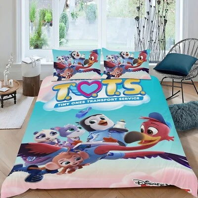 3Pcs Bedding Sets T.O.T.S Duvet Cover Sets All Season for Kids Soft Lightweight - Image 1 of 4