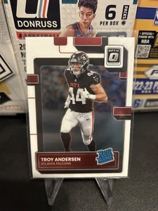 2022 Donruss Optic #273 Troy Anderson Base Valutato Rookie Atlanta Falcons RC - Foto 1 di 2