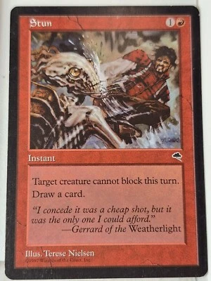 Stun - Tempest - Magic the Gathering MTG Nice! - Image 1 of 3