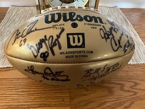 HEISMAN GEWINNER HANDSIGNIERT FOOTBALL OJ SIMMS ROGERS DORSETT JSA AUTHENTIFIZIERUNG - Bild 1 von 9