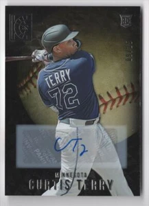2022 PANINI CAPSTONE AUTO / Curtis Terry Auto 09/25 Texas Rangers #HG-CT R82 - Picture 1 of 2