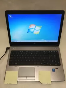HP PROBOOK 650 G1 - WINDOWS 7 - INTEL I5 - 12GB RAM - 500GB HDD - READ DESC - BB - Picture 1 of 7