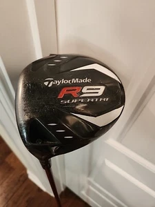 LEFTY TaylorMade R9 SuperTri Driver / 9.5* / Fujikura Stiff 60g Shaft - Picture 1 of 11