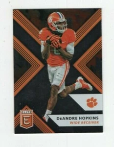 2018 PANINI ELITE DRAFT PICKS COLLEGIATE - DeANDRE HOPKINS CLEMSON #28 - Picture 1 of 3