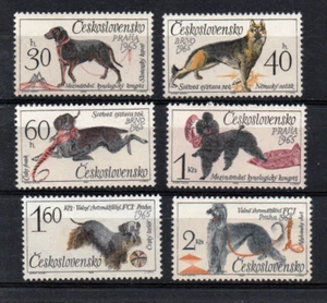 FX 04 CECOSLOVACCHIA 1965 - Cani - Animali - sei valori nuovi MNH- Yvert 1408/13 - Imagen 1 de 1