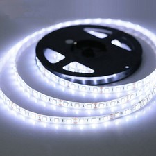 Bright Cool White 5M SMD 3528 300LEDs Led Flexible Strip Light Lamps Strips 12V