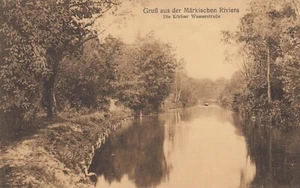 Gruss aus der Märkischen Riviera AK uralt Groß Köris Brandenburg 2207228 - Picture 1 of 2