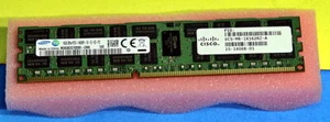 UCS-MR-1X162RZ-A Cisco Samsung M393B2G70DB0-CMA 16GB 2RX4 PC3-14900R DDR3-1866 - Imagen 1 de 1