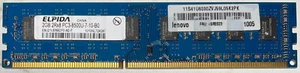 EBJ21UE8BDF0-AE-F Elpida 2GB PC3-8500 DDR3-1066MHz non-ECC Unbuffered 240-Pin - Picture 1 of 1