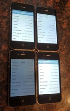 SET OF 4**(iPhone 4s (16GB) (Unlocked) (A1387) (MC922LL/A)