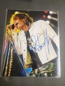 Steven Tyler Signed 8x10 Photo With Coa - Picture 1 of 3