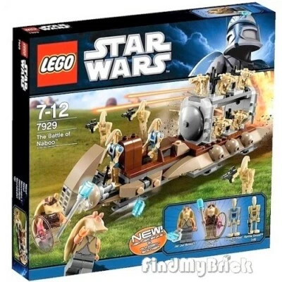 Lego Star Wars 7929 The Battle of Naboo - Battle Droid Carrier Jar Binks NUEVO Foto 1 de 4