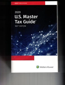 2020 U.S. MASTER TAX GUIDE CCH (WOLTERS KLUWER) - Picture 1 of 2