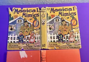 Jack Snow Frank Kramer 1940's The Magical Mimics in Oz Hardcover with DJ - Picture 1 of 17