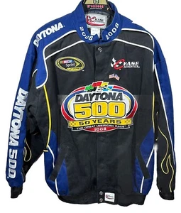 Chaqueta de carreras Chase Authentics 2008 Daytona 500 50 aniversario para hombre XL - Imagen 1 de 17