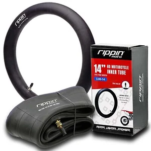 90/100-14 3.0-14 Heavy Duty 14" Dirt Bike Inner Tube - 3mm Thick TR4 Valve Fi... - Picture 1 of 7