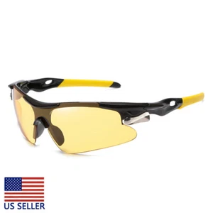 2PC Polarized Wrap Around Men's Women's Baseball Softball Sport Sunglasses - Picture 1 of 2