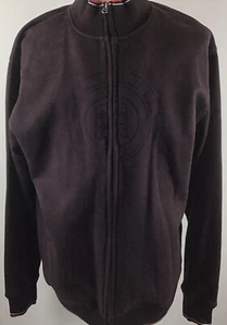 Element Polar Fleece Maroon Zip Up Jacket Size XL Skate - Picture 1 of 6