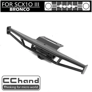 Parachoques trasero tubo metálico para piezas de juguete Axial SCX10 III BRONCO rc - Imagen 1 de 2