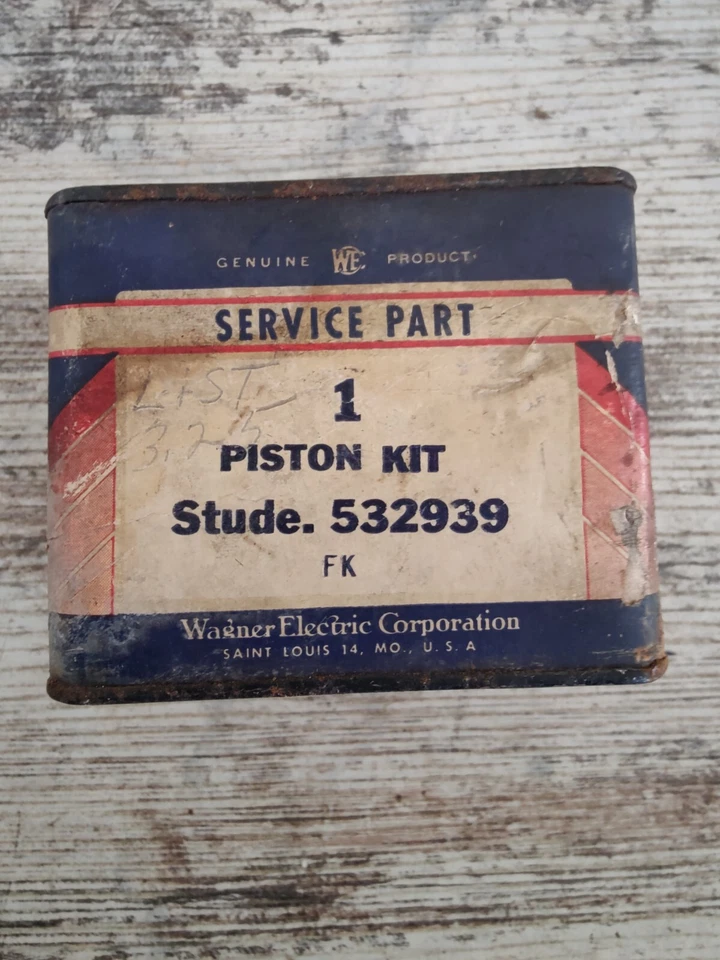 Studebaker Commander 1953 cilindro de rueda pistón y kit de cubierta antipolvo Wagner 532939 Foto 1 de 1