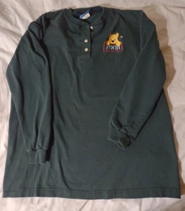 Top Winnie The Pooh Mangas 3/4 Verde Con Pooh Bordado Mediano De Colección - Imagen 1 de 14