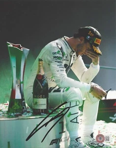 PIERRE GASLY SIGNED 8x10 PHOTO SCUDERIA ALPHATAURI F1 FORMULA 1 BAS BECKETT COA - Picture 1 of 3