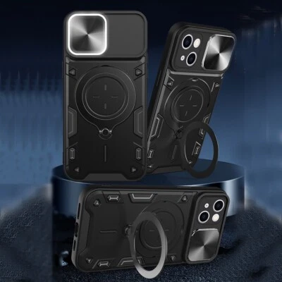 Iphone 14  - Funda  Protectora Grado Militar [360°] Magnético con Soporte - Imagen 1 de 4