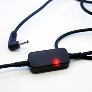 10 pz cavo step-up maschio USB 3,3 piedi/1 m da 5 V a DC angolo retto 3,5 x 1,35 mm 12 V - Foto 1 di 9