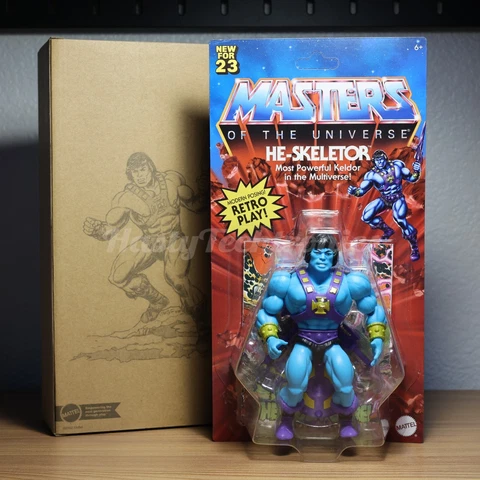 Mattel MOTU Origins He-Skeletor 5” Figure Retro Masters of the Universe - New! Cover