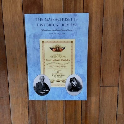 The Massachusetts Historical Review Vol. 10 2008 Paperback - Image 1 of 4