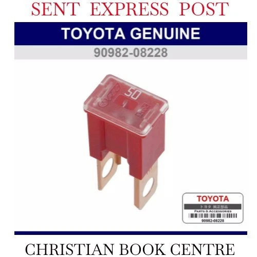 Toyota 90982-08228 - ENGINE FUSE Lexus Camry Kruger and other models too 50amp - Image 1 of 1
