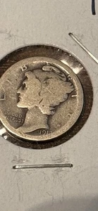 1917-S 10C Merkur Groschen - Bild 1 von 2