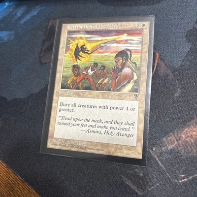 Mtg Retribution Of The Meek - Visions + Bonus Foils - Image 1 of 4