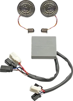 Custom Dynamics SMART LED 1157 Bullet Turn Signals - Amber/Red CD-STS-BCMXL - Image 1 of 3