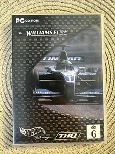 PC CD. Hot Wheels Racing F1 Williams Team Driver Mint Disc Free Postage - Picture 1 of 3