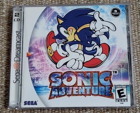 Sonic Adventure Sega Dreamcast, 1998 2CD NOT FOR RESALE CIB TESTED FREE SHIPPING