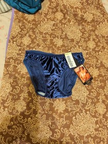 Vintage Sears Satin Second Skin Bikini Panties Size Medium