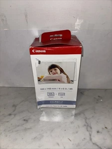 Canon Selphy CP1500 CP1300 CP1200 4x6 108 Blatt Color Ink Paper Set KP-108IN - Bild 1 von 3
