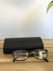Authentic Burberry Eyeglasses Frame B 2201 3002 52 [ ] 17 140 MM Tortoise Mens - Picture 1 of 12