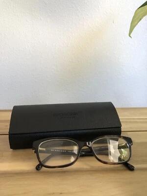 Auténtico marco de gafas Burberry B 2201 3002 52 [ ] 17 140 mm tortuga para hombre Foto 1 de 4