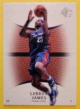 LEBRON JAMES 2007-08 SP Authentic Retail #78 Cleveland Cavaliers Lakers