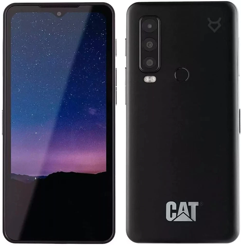Smartphone Caterpillar CAT S75 6 128Go Robuste Étanche Satellite Noir