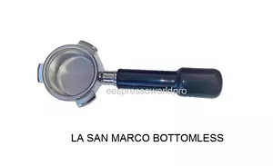 LA SAN MARCO ESPRESSO CAFFÈ Portafiltro senza fondo portafiltro 21gr CESTINO - Foto 1 di 4