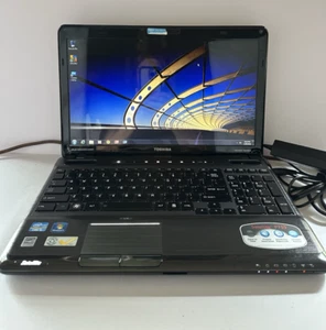 Toshiba Laptop Satellite P755-S5184 Intel Core i5 15.6" Screen Tested Works Cord - Picture 1 of 18