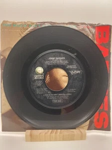 JIMMY BARNES Too Much Ain't Enough Love GEFFEN 27920 PROMO WITH PS 45 7" VINYL - Picture 1 of 4