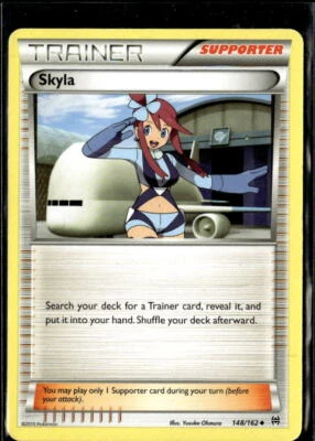 Pokemon Skyla 148/162 BREAKthrough Non Holo Uncommon LP - Image 1 of 2