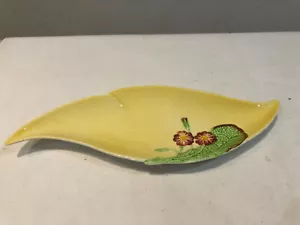 Carlton Ware Leaf Shaped Plate Australian Design Made in England No. 2049 - Picture 1 of 6